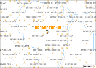 map of Ban Don Ta Chin