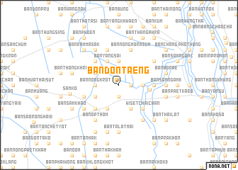 map of Ban Don Taeng