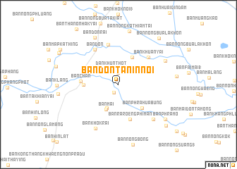 map of Ban Don Ta Nin Noi