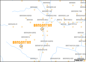 map of Ban Don Tan