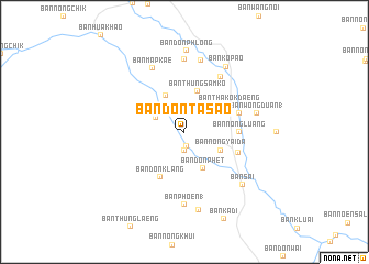 map of Ban Don Ta Sao