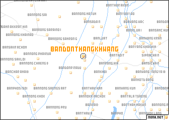 map of Ban Don Thang Khwang