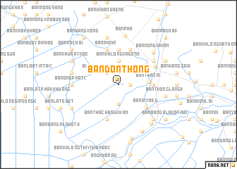 map of Ban Don Thong