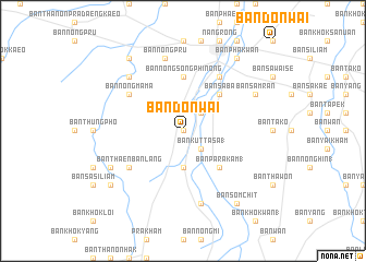 map of Ban Don Wai
