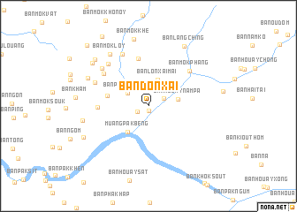 map of Ban Donxai