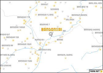 map of Ban Donxai