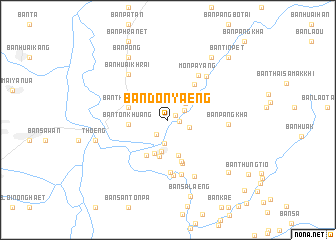 map of Ban Don Yaeng