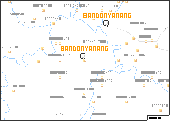 map of Ban Don Ya Nang