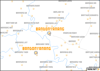 map of Ban Don Ya Nang