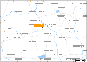 map of Ban Don Yao