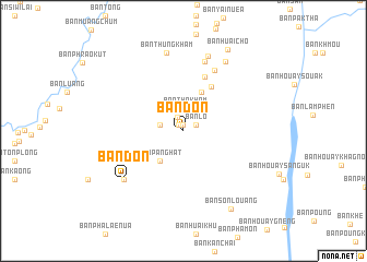 map of Ban Don