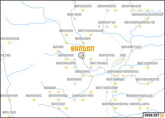 map of Ban Don