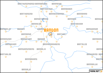 map of Ban Don