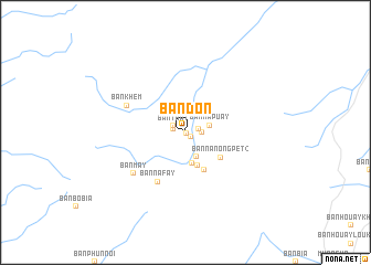 map of Ban Don