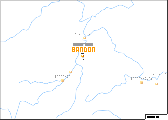 map of Ban Don