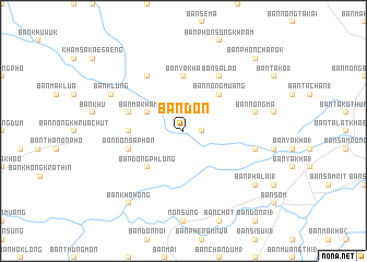 map of Ban Don