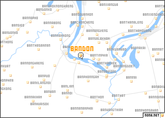 map of Ban Don