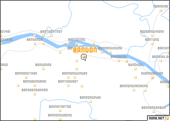 map of Ban Don