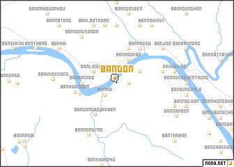 map of Ban Dôn