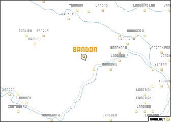 map of Bản Dôn