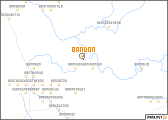 map of Ban Don