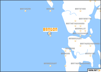 map of Ban Don