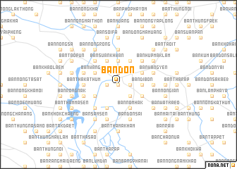 map of Ban Don