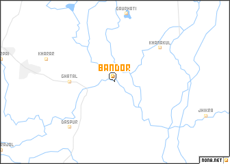 map of Bandor