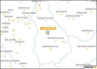 map of Ban Doun