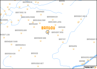 map of Ban Dou