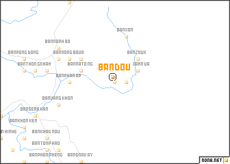 map of Ban Dou