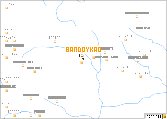map of Ban Doykao