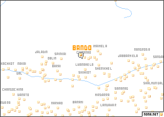 map of Bando