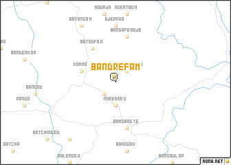 map of Bandrefam