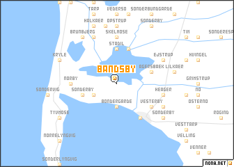 map of Bandsby