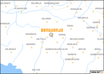 map of Banduarjo