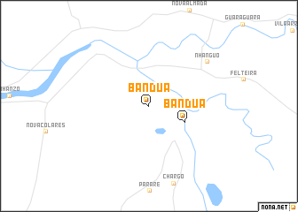 map of Bandua