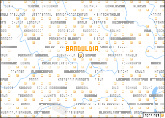 map of Bānduldia