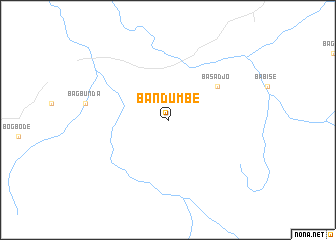 map of Bandumbe