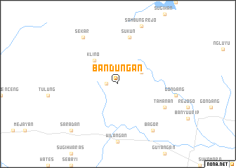 map of Bandungan