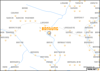 map of Bản Dung