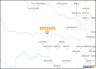 map of Ban Dung