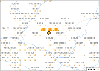 map of Bản Duong