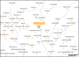 map of Bandūr