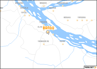 map of Bandu