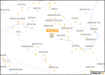 map of Bandū