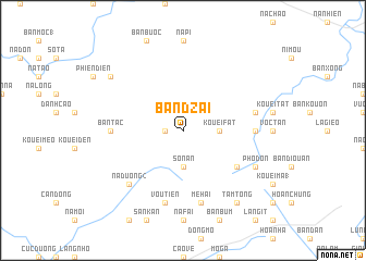 map of Bản Dzai