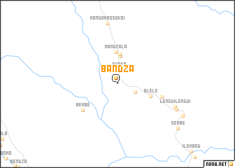 map of Bandza