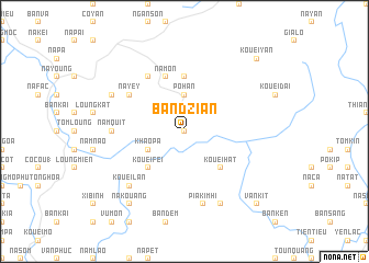 map of Bản Dzian