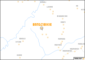 map of Bandzibikié